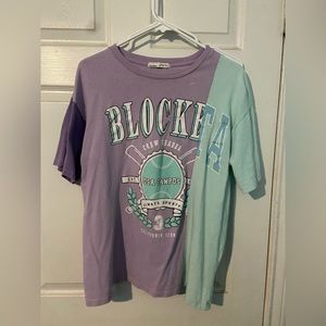 A shirt from pull and bear its a small but fits like a large